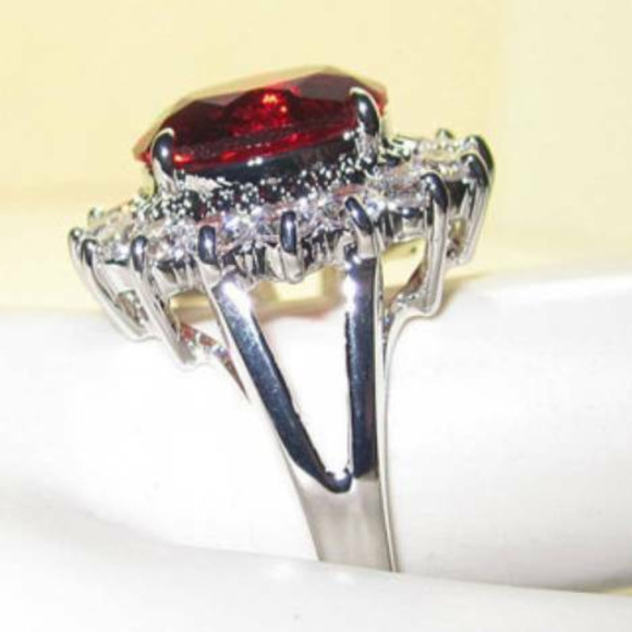 NWT ring princess kate diana engagement cz - Picture 5 of 8